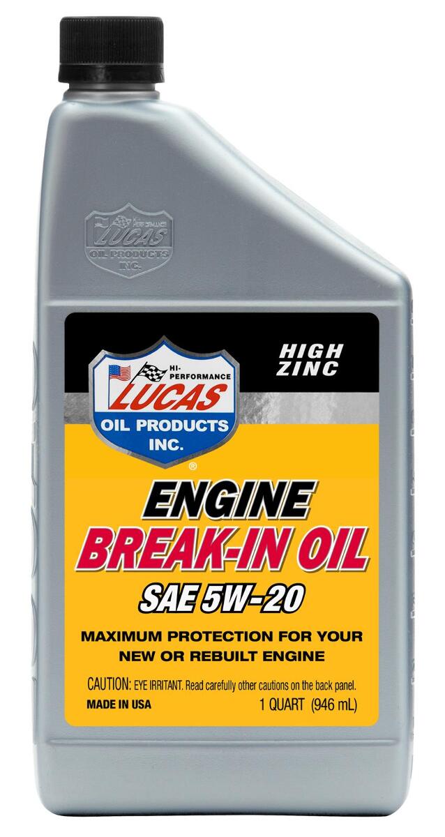 Lucas Oil 11033 Engine Break-In Oil SAE 5W-20 - 1 Quart