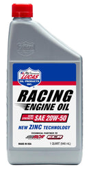 Lucas Oil 10306 Semi-Synthetic Racing Only Motor Oil SAE 20W-50 - 1 Quart