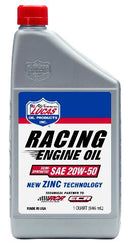 Lucas Oil 10306 Semi-Synthetic Racing Only Motor Oil SAE 20W-50 - 1 Quart