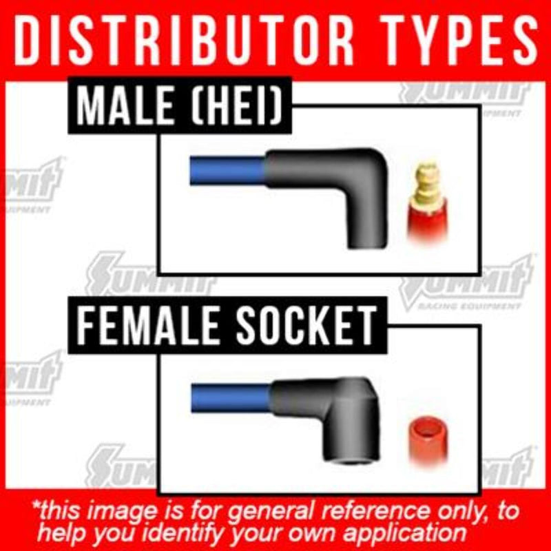 Mallory 209M Distributor Cap, 8-Cylinder, Socket Style