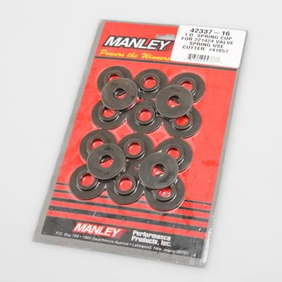 Manley 42337-16 Valve Spring Locators, 1.625" OD / 0.570" ID, Set of 16