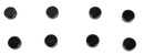Manley 42125-8 Valve Tip Wear Caps, 0.313" Stem Diameter - Set of 8