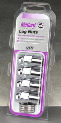 McGard 61001 Chrome Regular .746 Shank Style Lug Nut Set (7/16-20)