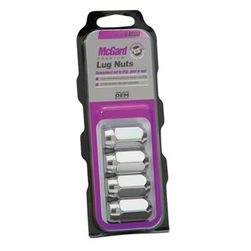 McGard 64000 Chrome Cone Seat Style Lug Nut Set (1/2-20)