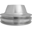 March Performance Aluminum V-Belt Water Pump Pulleys 5072