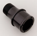 Meziere WP1175S NPT to Smooth Hose Adapter, 1" NPT, 1-3/4" Hose Barb