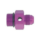 MagnaFuel MP-3063 Fuel Gauge Port Adapter 1/8 in. NPT Fuel -10AN To -10 O-Ring