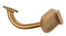 Milodon 18365 Gold Zinc Plated Low Profile Oil Pan Pickup for Ford 351W