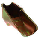 Milodon 30401 Street and Strip Oil Pan, SB Chevy - 6 QT. 1955-79 LH Dipstick