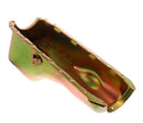 Milodon 30710 Steel, Gold Zinc Plated Stock Replacement Oil Pan BB Chevy