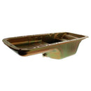 Milodon 30761 Oil Pan Steel Gold Iridite 6 qt. Mopar B/RB Engines A B and E Bodi