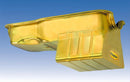 Milodon 30925 Oil Pan Steel Gold Iridite 8 qt. Ford Small Block 289/302 Fits