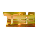 Milodon 32212 Windage Tray Steel Gold Iridite Louvered Rear Sump Ford Small