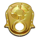 Milodon 65605 Timing Cover 1-Piece Steel Gold Iridited Fits Chevy Big Block