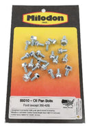 Milodon 85010 Oil Pan Bolt Kit, Fits Ford