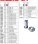 Mueller Kueps XS Press and Pull Sleeve Kits 609390