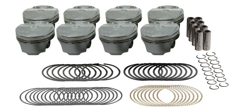 MAHLE 930258362 PowerPak Plus Piston and Ring Kit, for Ford Coyote Gen III 3.662" Bore