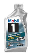 Mobil 1 Turbo Diesel Truck Motor Oil 122253