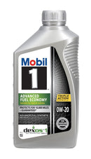 Mobil 1 Advanced Fuel Economy Motor Oil 124184