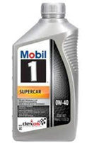 Mobil 1 126870 Supercar Synthetic Motor Oil 0W-40, 6-Pack