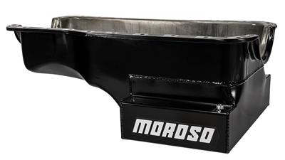 Moroso 20507 Oil Pan, Steel, Black Powdercoated, 7 qt., Ford, 351W,