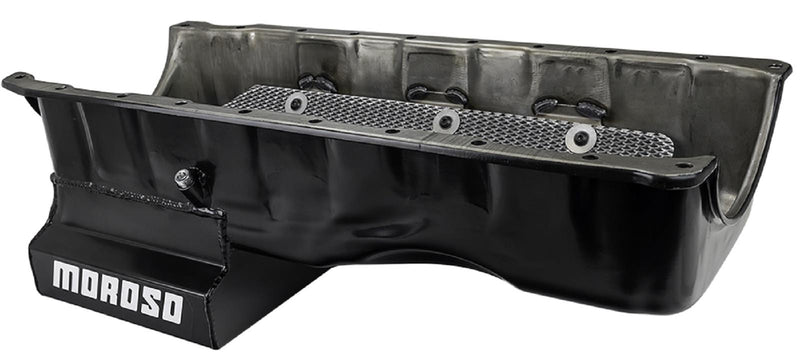 Moroso 21051 Steel Oil Pan, Fits Chevy Big Block Gen V/VI, 6 QT.
