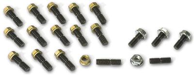 Moroso 38350 Black Oxide Hex Nut Oil Pan Bolt Kit