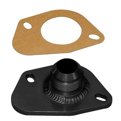 Moroso 63455 Billet Aluminum Filler Neck Small Block Ford, -16AN