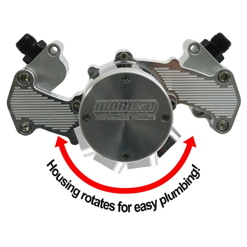 Moroso Billet Aluminum OEM Mount Electric Water Pumps 63566