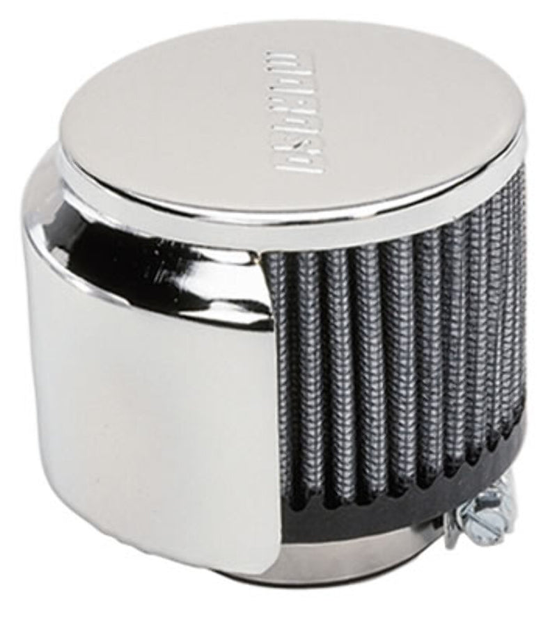 Moroso 68811 Valve Cover Filtered Breather, Clamp-On