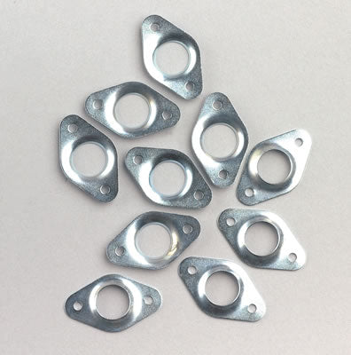 Moroso 71490 Quick Fasteners Reinforcement Plates Steel Cadmium Plated Set of 10