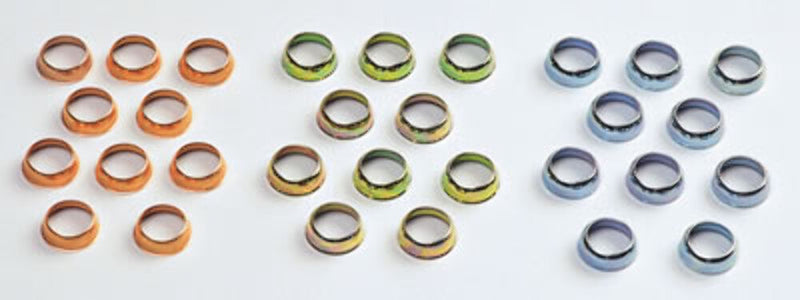 Moroso 71900 Tapered Seat Washers .010", .021" and .032"