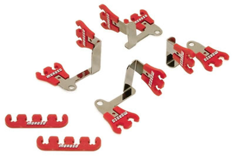 Moroso 72168 Show Wire Loom Kit Red
