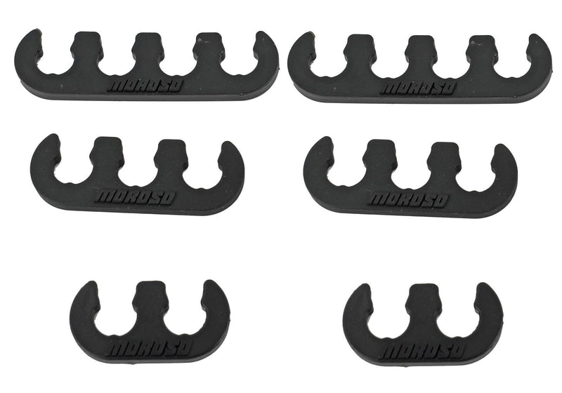 Moroso 73163 Plug Wire Separator Kit, 11mm - Black