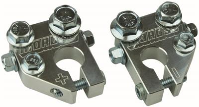 Moroso 74098 Battery Terminals Multi-Power Block SAE JIS Aluminum Natural Post