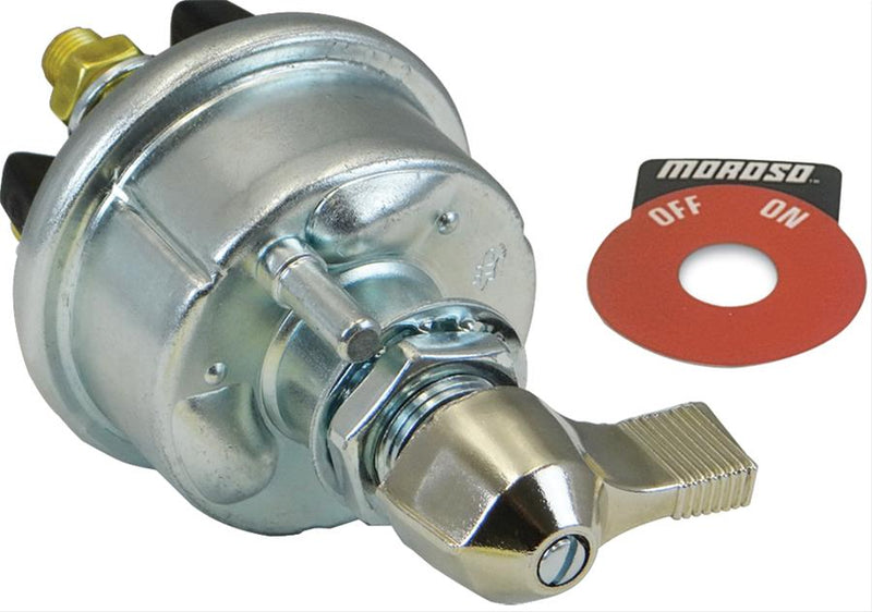 Moroso 74108 Battery and Alternator Disconnect Switch, 4-Pole