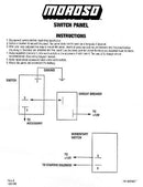Moroso Rocker Switch Panels 74186