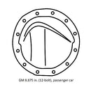 Moroso Chrome Differential Covers 85330