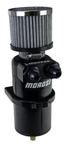 Moroso 85414 Billet Breather Tank, Dual Inlet -8AN