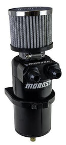Moroso 85414 Billet Breather Tank, Dual Inlet -8AN