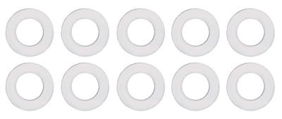 Moroso 97011 Drain Plug Washers, Nylon, .875 in. O.D., .500 in. I.D., Set of 10