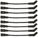 Moroso 51076 Spark Plug Wire Set Ultra 40 Black 8mm Unsleeved 135 Degree Boot
