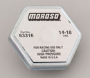 Moroso Racing Radiator Caps 63316