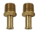 Moroso 65380 NPT to Hose Barb Fitting, Pair