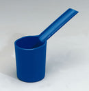 Moroso 65805 Carburetor Drain Cup, Plastic, Blue, Channeled Handle,
