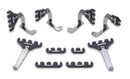 Moroso 72133 Wire Looms - Ford Small Block, Chrome/Black 7-9mm