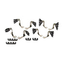 Moroso 72178 Super Looms Wire Loom, Chevy BB, Chrome/Black 7-9mm