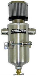 Moroso Breather Tank- Dry Sump w/Two 12an Male