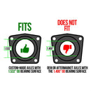 Moser Engineering 9000 C-Clip Eliminator Kit - GM 10-Bolt & 12-Bolt Axles