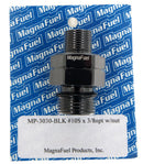 MagnaFuel MP-3030-BLK Fitting Adapter Straight Cut to NPT Straight Aluminum